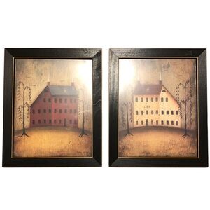 John Sliney American Saltbox Art Prints